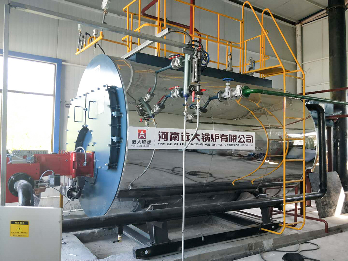 博凱藥廠(chǎng)超低氮鍋爐現場(chǎng)二