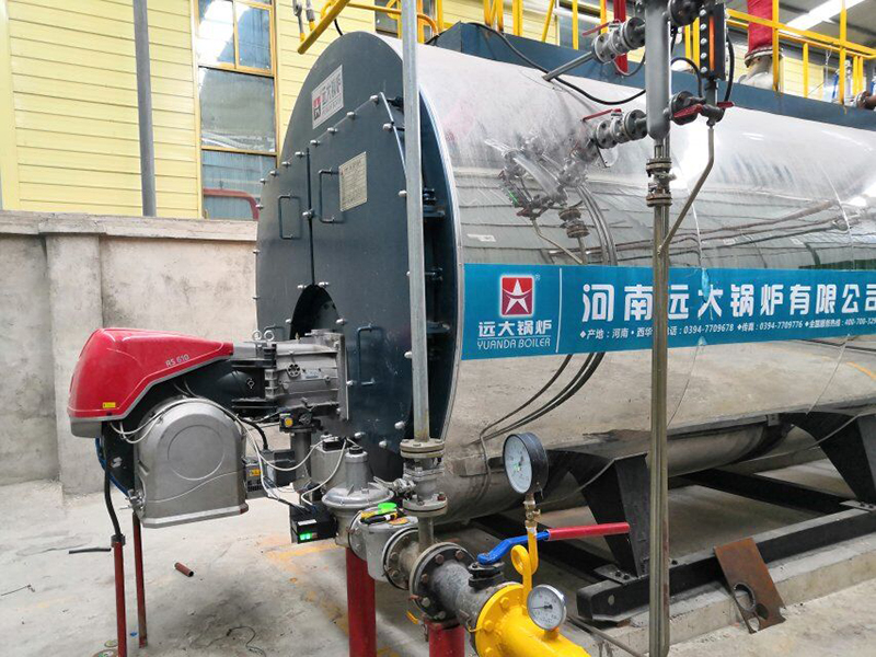 催化劑行業(yè)燃氣鍋爐現場(chǎng)圖二
